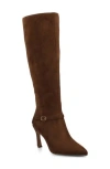 Journee Collection Womens Elara Stiletto Heel Dress Boots In Brown