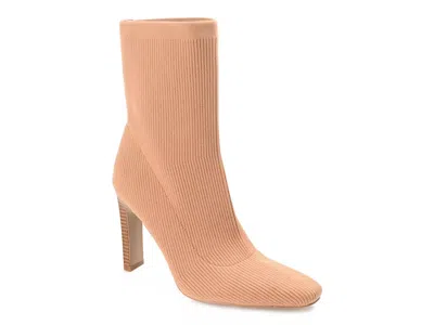 Journee Collection Ellisa Bootie In Brown