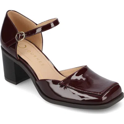 Journee Collection Evangeline Block Heel Pump