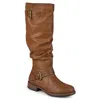 Journee Extra Wide Calf Women's Stormy Boot In Multi