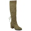 Journee Extra Wide Calf Women's Tru Comfort Foam Leeda Boot In Green
