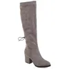 Journee Extra Wide Calf Women's Tru Comfort Foam Leeda Boot In Grey
