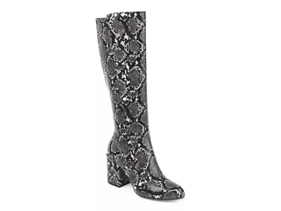 Journee Collection Extra Wide Width Tavia Extra Wide Calf Boot In Multi