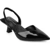Journee Collection Fallon Slingback Pump In Black