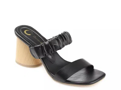 Journee Collection Fayth Sandal In Black