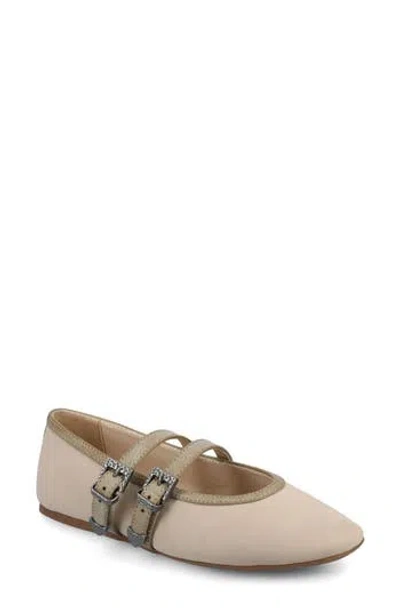Journee Collection Florene Double Buckle Mary Jane Flat