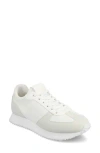 Journee Collection Flow Casual Sneaker In White