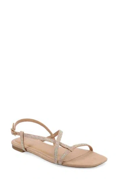 Journee Collection Francis Slingback Sandal In Brown