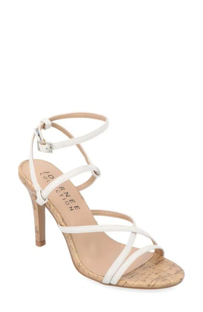 Journee Collection Women's Fylissa Strappy Sandals In Off White