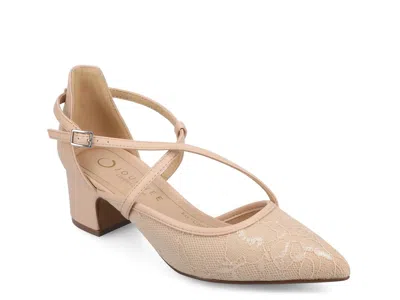 Journee Collection Galvinn Pump In Multi