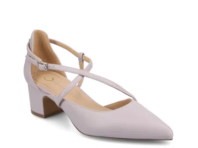Journee Collection Galvinn Pump In Purple