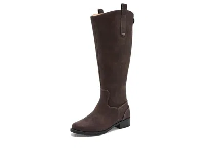Journee Collection Gema - Extra Wide Calf Women's Boots Vintage/chocolate: 7.5 M, Synthetic