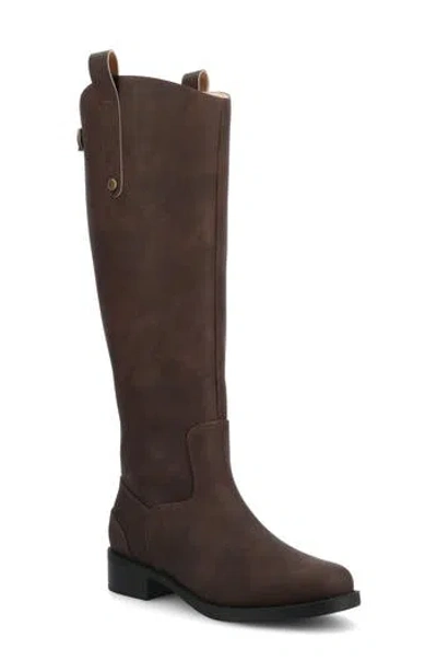 Journee Collection Gema Knee High Boot In Multi