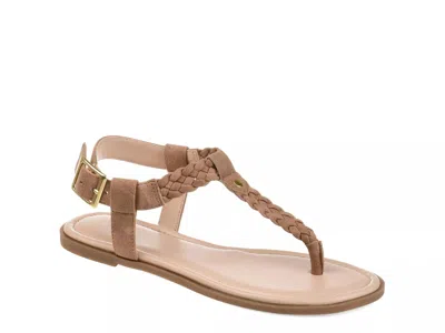 Journee Collection Genevive Sandal In Brown