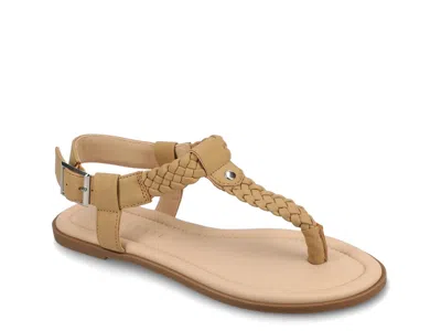 Journee Collection Genevive Sandal In Brown