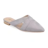 Journee Collection Giada Womens Round Mules In Gray