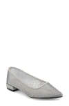 Journee Collection Gracelynn Evening Ball Flat In Silver