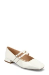 Journee Collection Gredah Mary Jane Pump In Patent/white