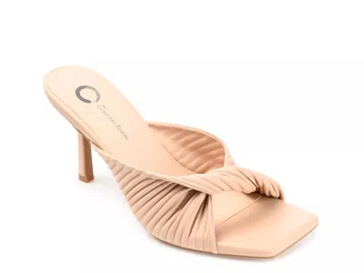 Journee Collection Greer Sandal In Neutral