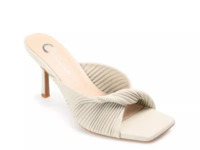 Journee Collection Greer Sandal In Neutral