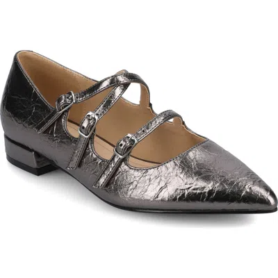 Journee Collection Gretal Mary Jane Flat In Multi