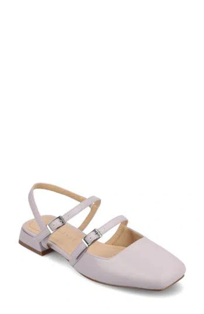 Journee Collection Gretchenn Slingback Mary Jane Pump In Lilac