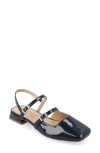 Journee Collection Journee Womens Gretchenn Wide Width Flats In Navy