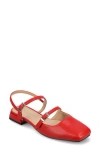 Journee Collection Journee Womens Gretchenn Wide Width Flats In Red