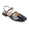 Journee Collection Gretchenn Womens Square Closed Toe Mary Jane Shoes In Blue