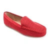 Journee Collection Halsey Womens Round Loafers In Red