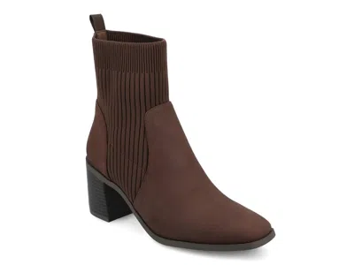 Journee Collection Harlowe Chelsea Boot In Multi