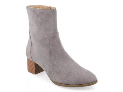 Journee Collection Hayven Bootie In Gray