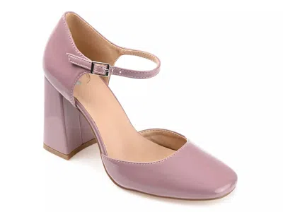 Journee Collection Hesster Pump In Purple
