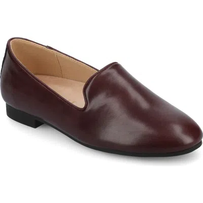 Journee Collection Journee Womens Ishani Career Ballet Flats In Red