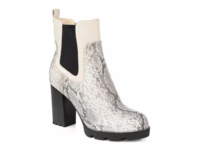Journee Collection Islana Chelsea Boot In Multi