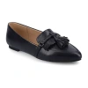 Journee Collection Jannah Womens Pointed Closed Toe Mary Jane Shoes In Black