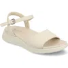 Journee Collection Jaylee Wedge Sandal In Bone