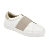 Journee Collection Jc Billie Womens Round Slip-on Shoe In White