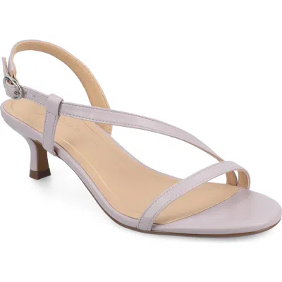 Journee Collection Jemry Kitten Heel Sandal In Lilac