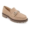 Journee Collection Jessamey Womens Moc Closed Toe Loafers In Neutral