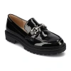 Journee Collection Jessamey Womens Round Closed Toe Loafers In Black