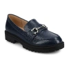 Journee Collection Jessamey Womens Round Closed Toe Loafers In Blue
