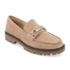 Journee Collection Jessamey Womens Round Closed Toe Loafers In Neutral