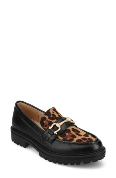 Journee Collection Jessamy Lug Loafer In Leopard