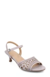 Journee Collection Jessly Ankle Strap Sandal In Lilac