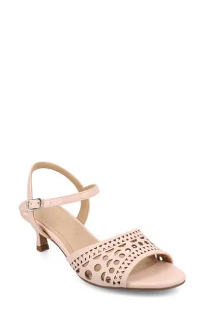 Journee Collection Jessly Ankle Strap Sandal In Pink