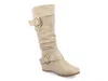 Journee Collection Womens Jester Wide Calf Slouch Boots In Pink