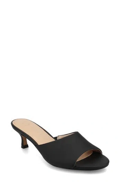 Journee Collection Women's Jeylah Kitten Heel Dress Sandals In Black
