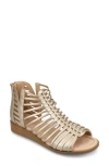Journee Collection Journee Delilah Sandal In Champagne