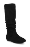 Journee Collection Journee Jayne Ruched Tall Boot In Black